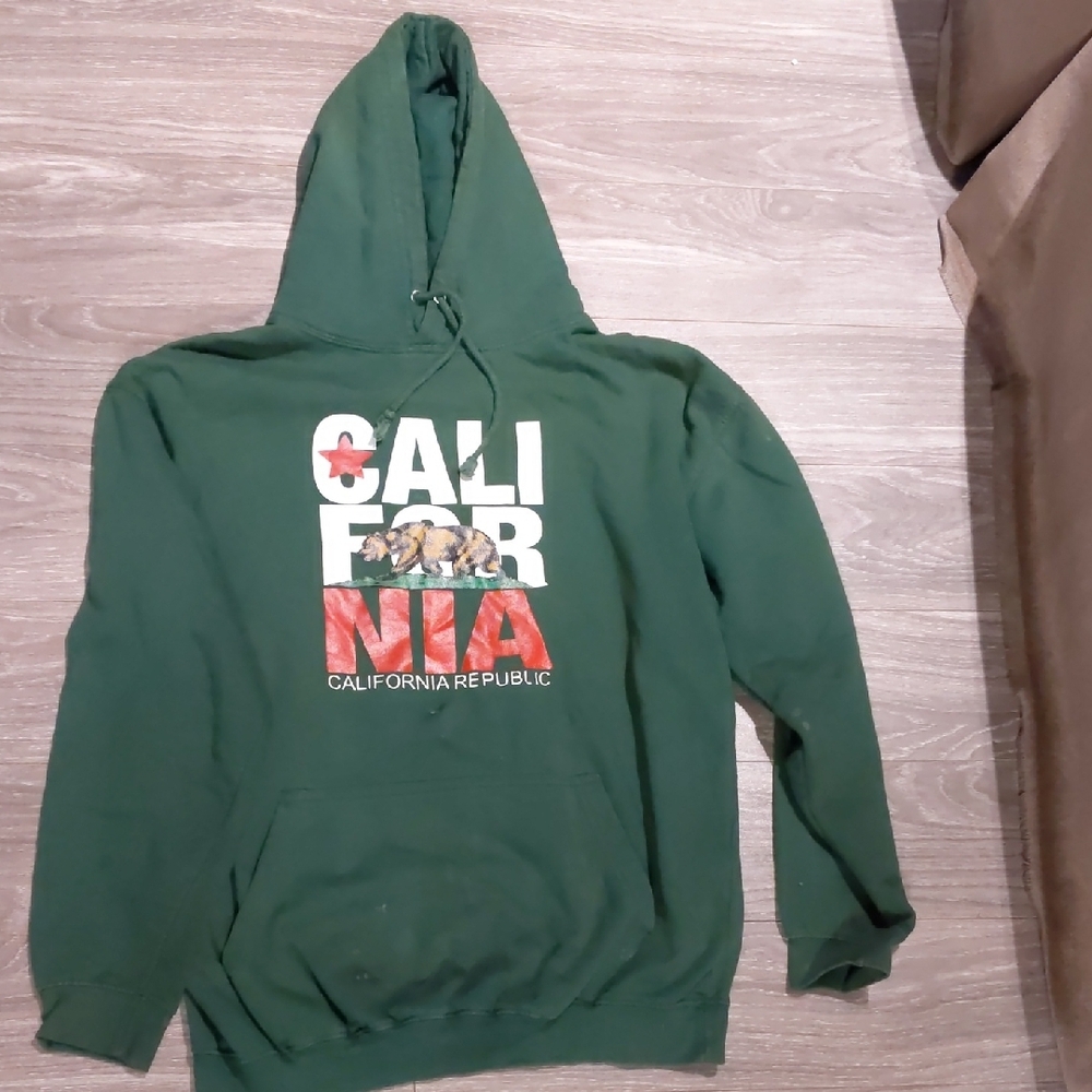 California Republic Green Hoodie